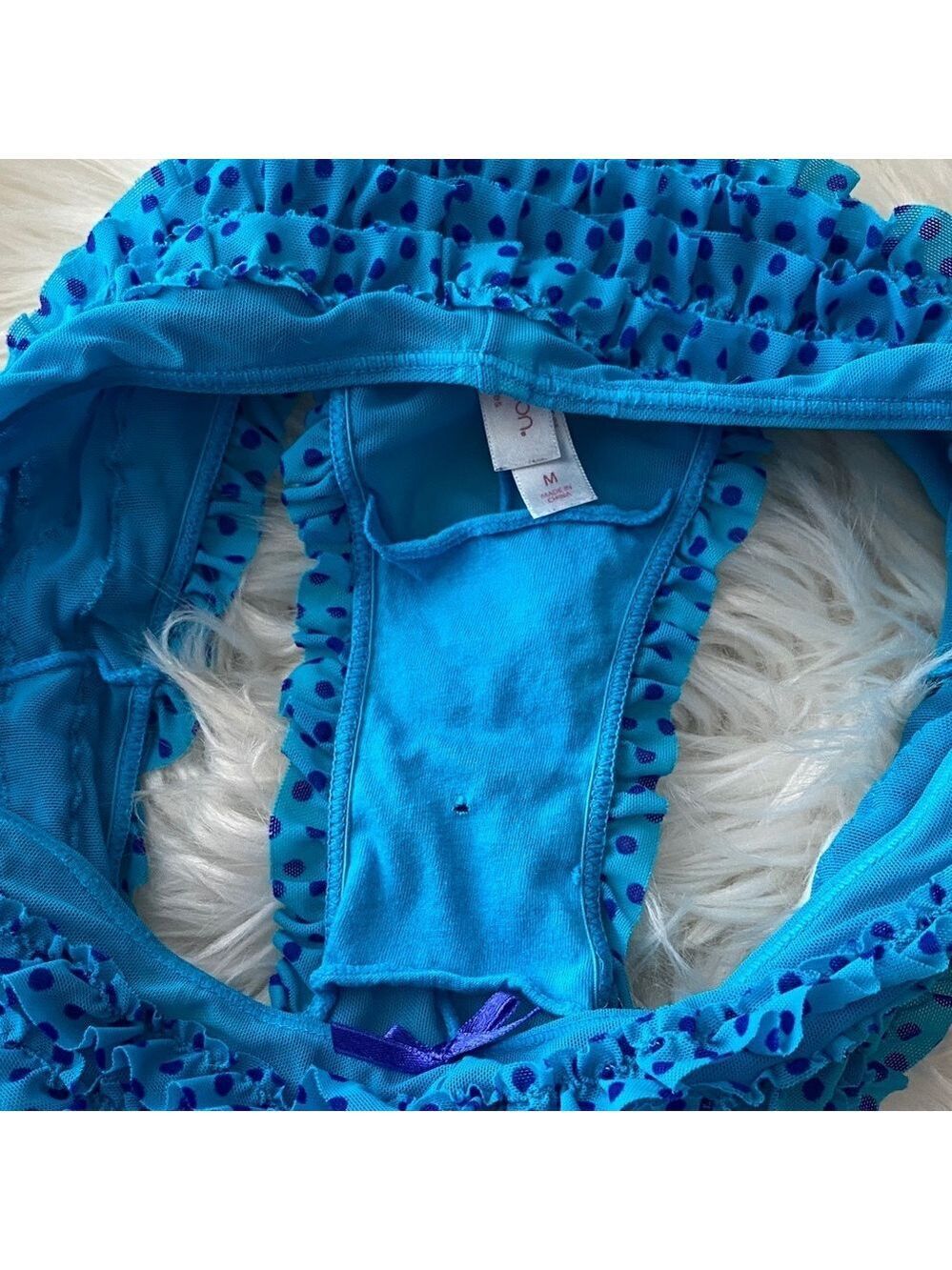 Y2k Ruffle Bikini Briefs - Picture 5 of 6